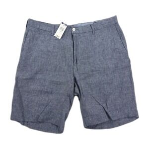 New Polo Ralph Lauren Linen Shorts Mens 38 Classic‎ Fit 9"